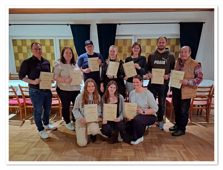 Ehrung wenigste Fehlzeiten